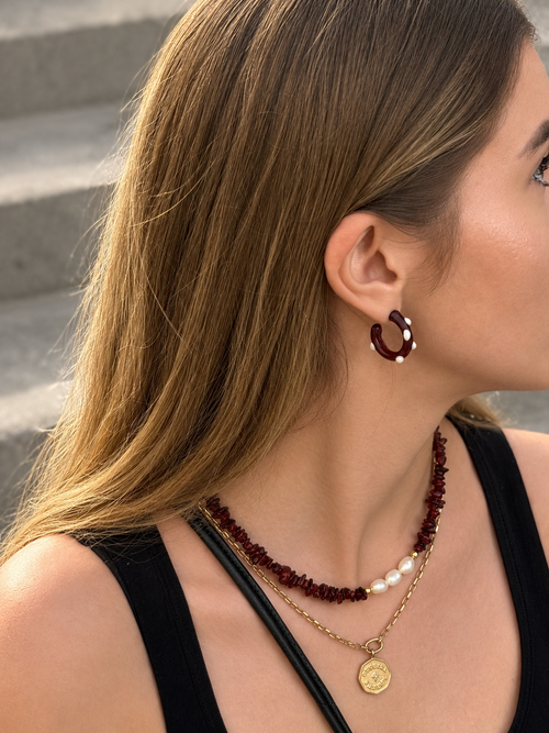 The Amber Glow Necklace