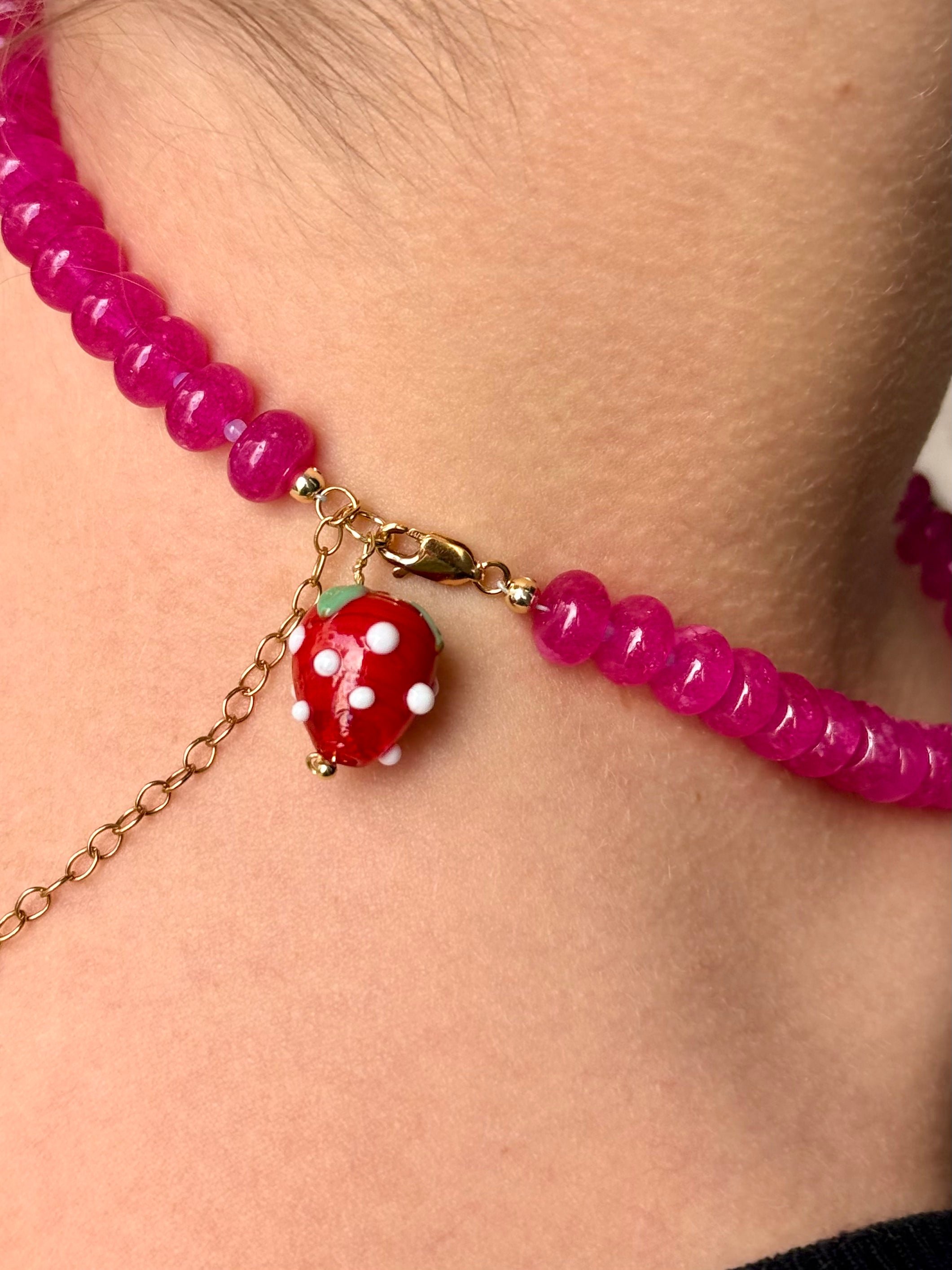 The Strawberry Crush Necklace