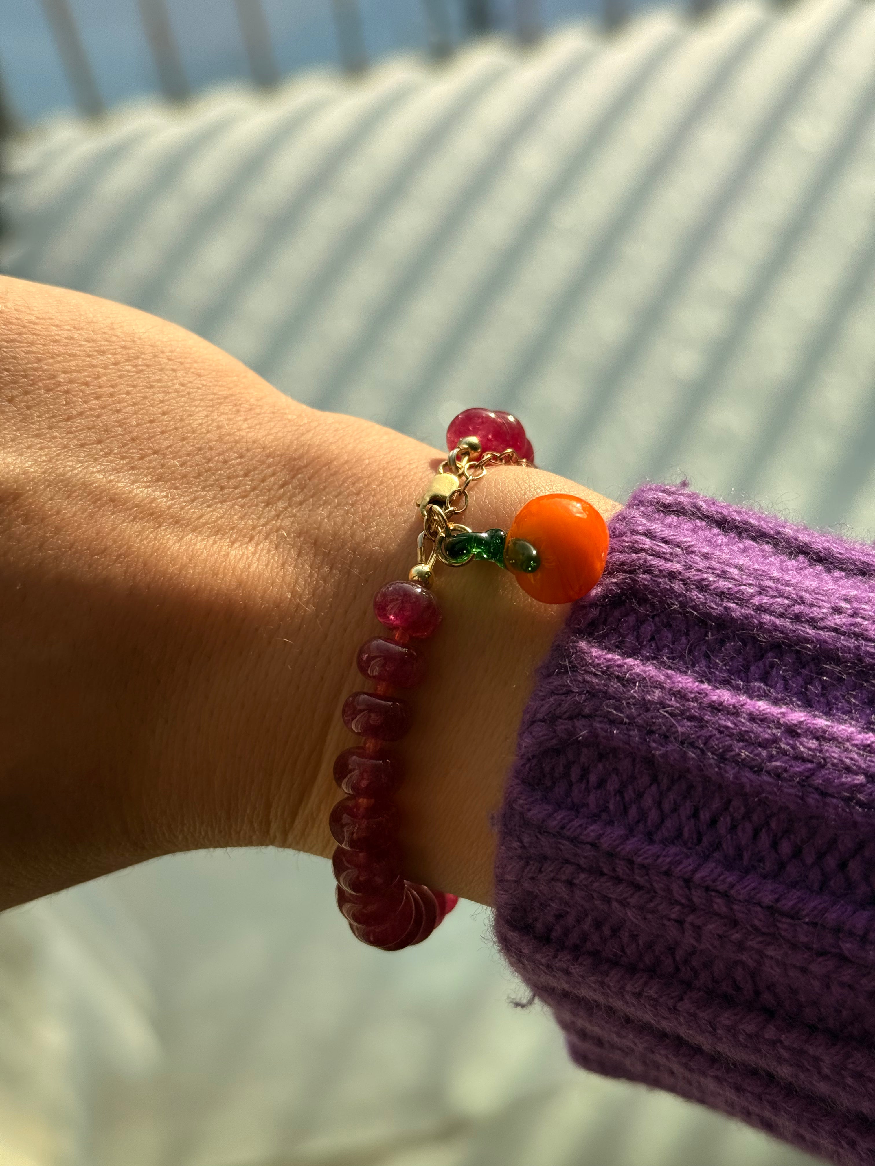 The Tangerine Twist Bracelet
